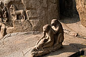 Mamallapuram - Tamil Nadu. The Arjuna's Penance.